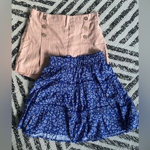 Girls skirt / skort bundle size 14